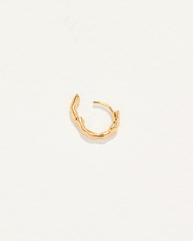 8mm gold clicker piercing astrea