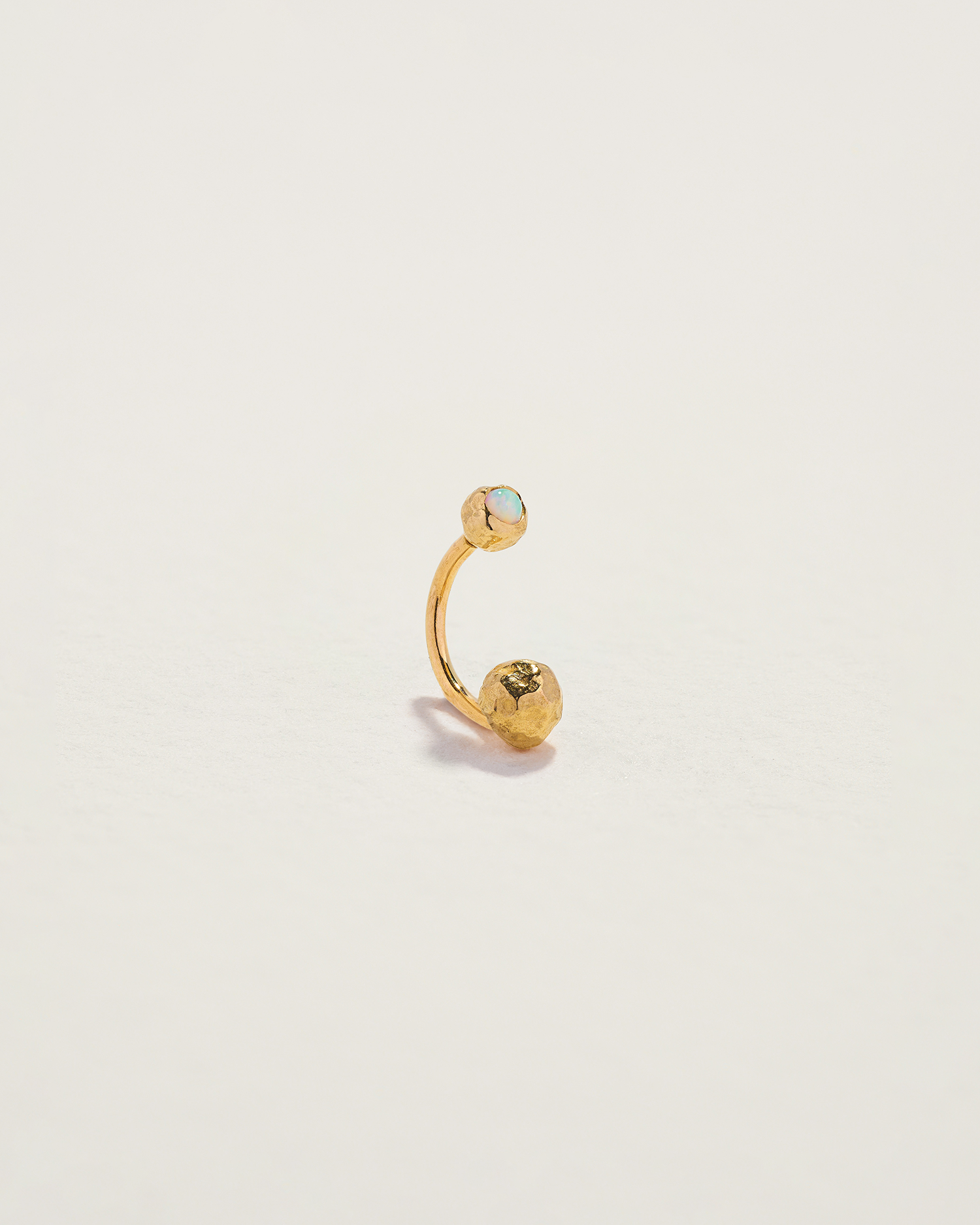 opal hook earring