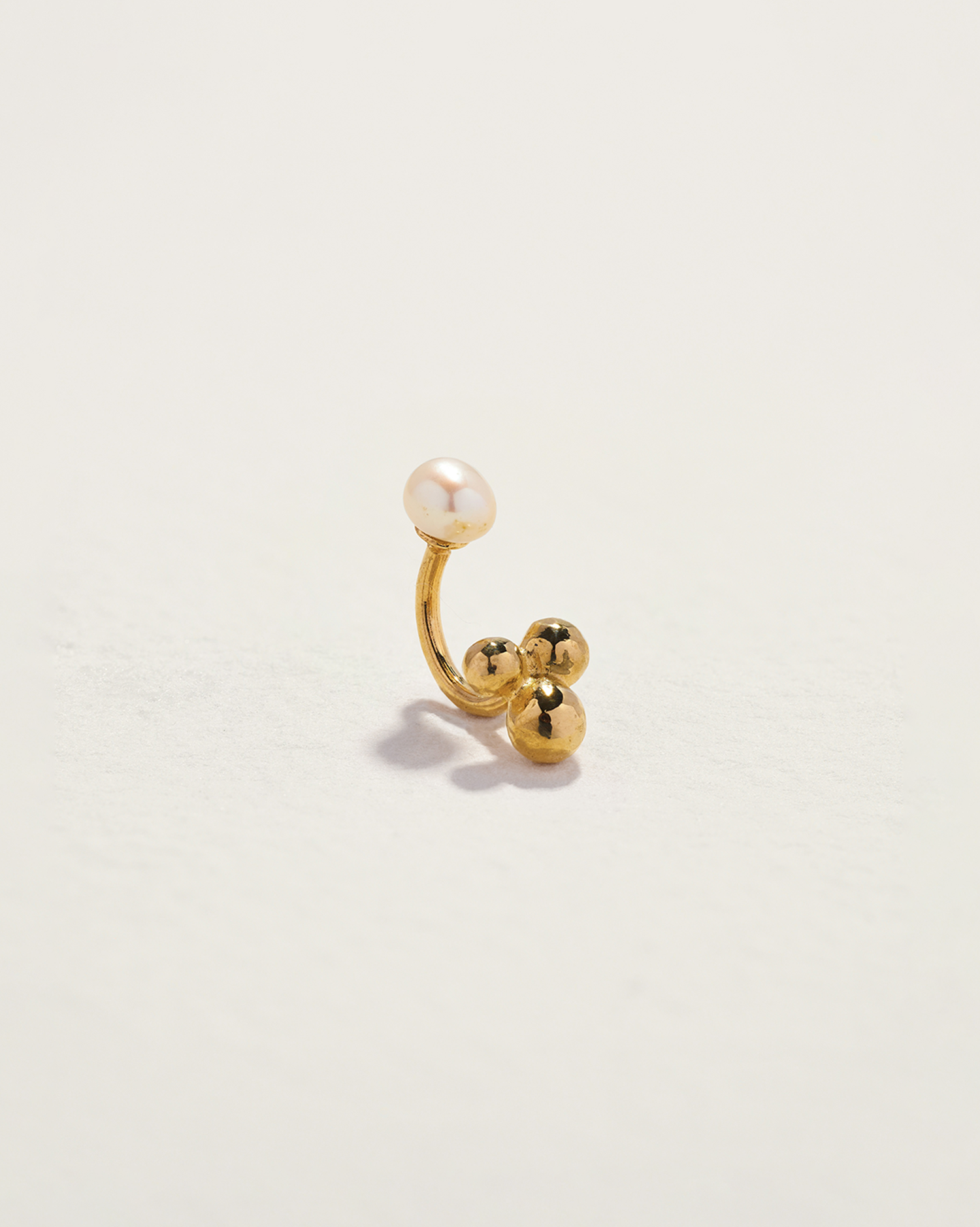 pearl hook earring