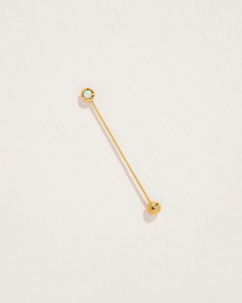 Opal Barbell Piercing Pamela Love