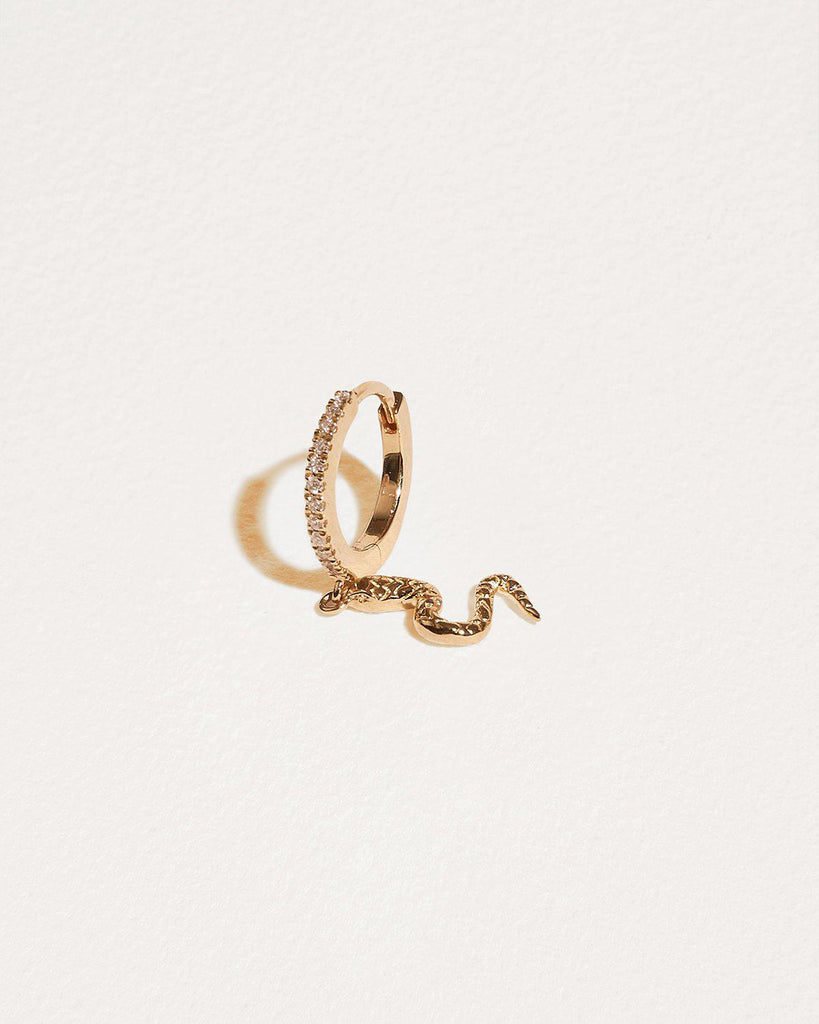 Anemone Pave Huggie Pamela Love Piercing Collection