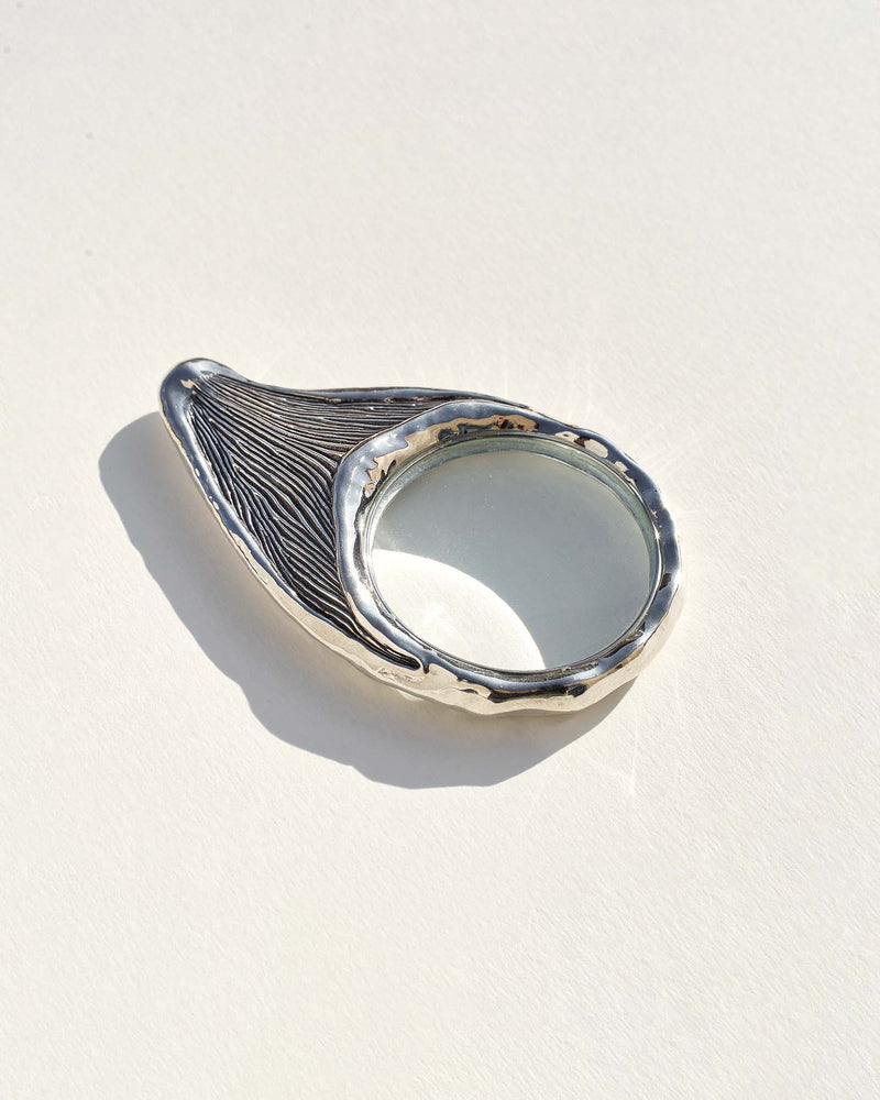 recycled silver magnifier