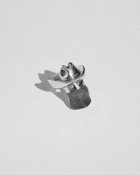 orville peck ring small with sterling silver