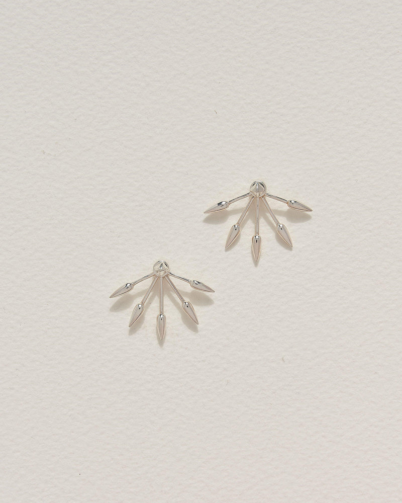 5 spike earrings