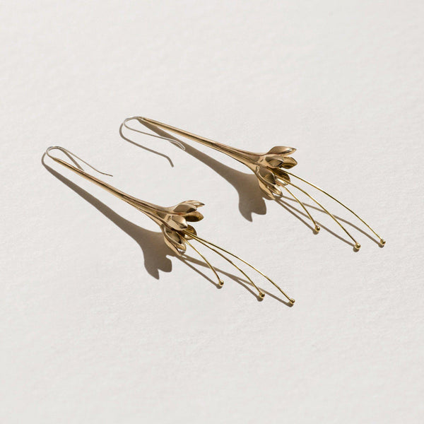 Pamela Love Anemone Flower Earrings