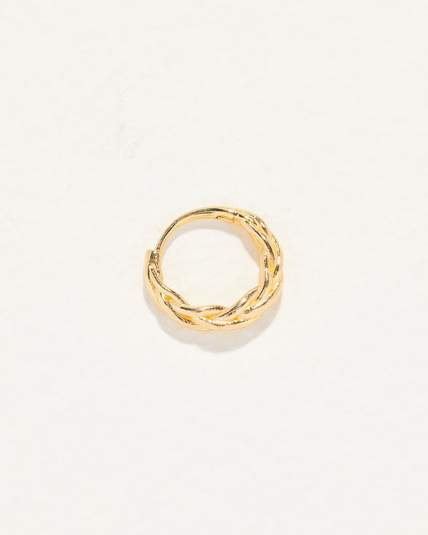 10mm Twisted Braid Clicker by Pamela Love – Piercing in #product_material# (#product_color#).