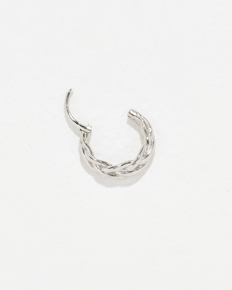 10mm Twisted Braid Clicker by Pamela Love – Piercing in #product_material# (#product_color#).