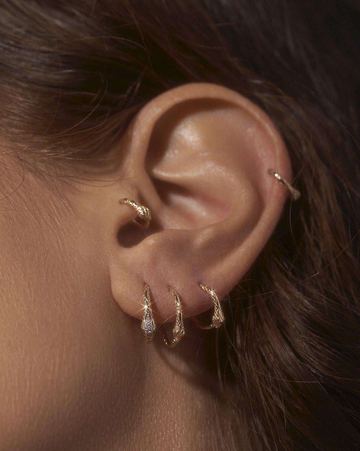 P.A.M ピアス 8mm Seamless Clicker Earring - Pamela Love