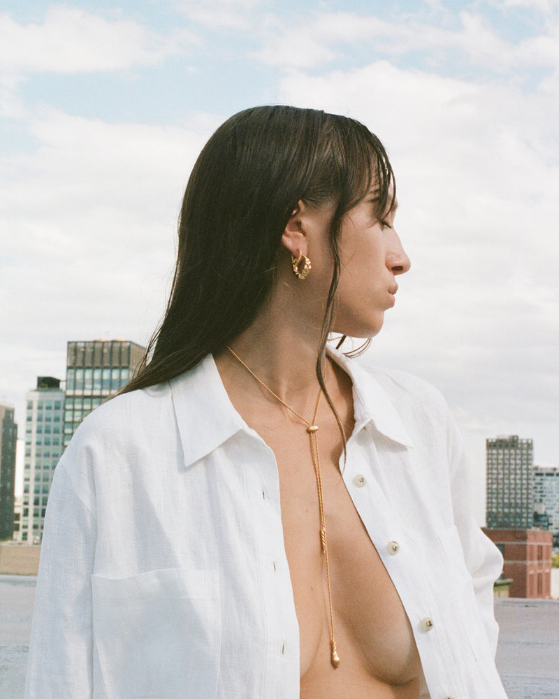 Ariadne Lariat by Pamela Love – Necklaces in #product_material# (#product_color#).