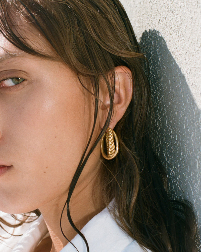 Charis Hoops by Pamela Love – Earrings in #product_material# (#product_color#).