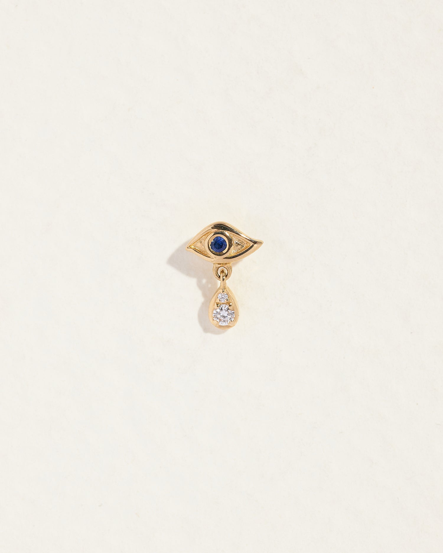 Crying Eye Stud by Pamela Love – Piercing in #product_material# (#product_color#).