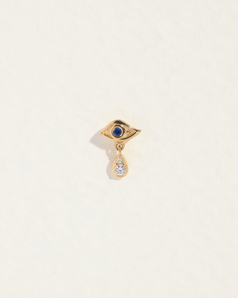 Crying Eye Stud by Pamela Love – Piercing in #product_material# (#product_color#).