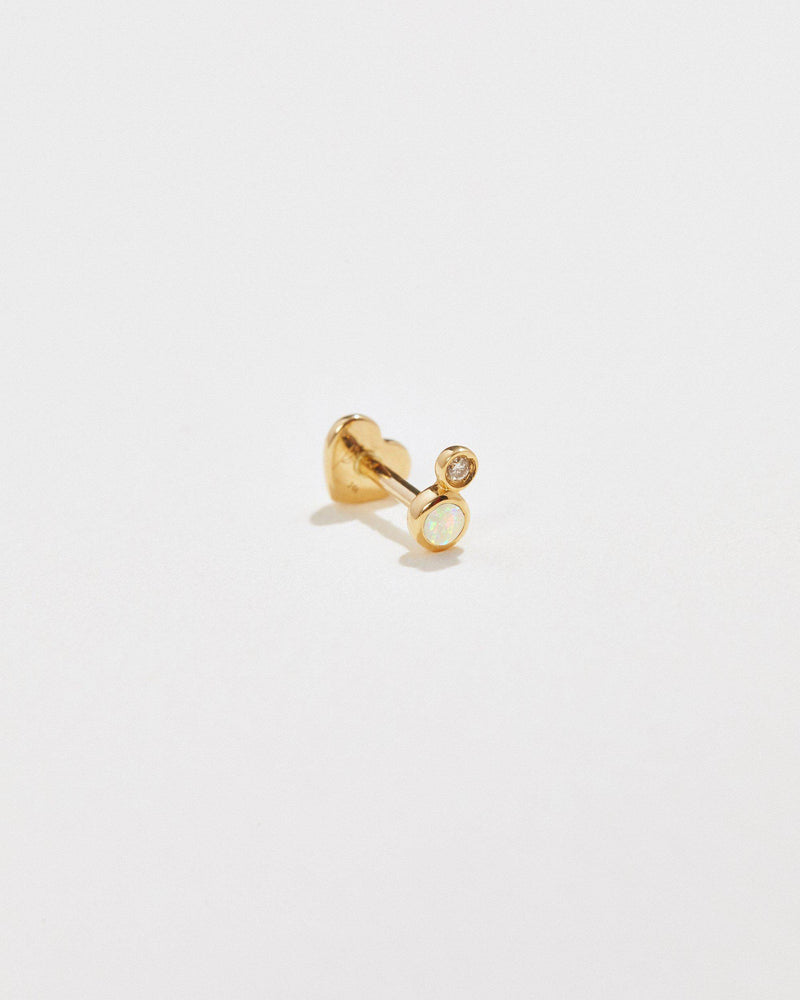Double Dot Stud by Pamela Love – Piercing in #product_material# (#product_color#).