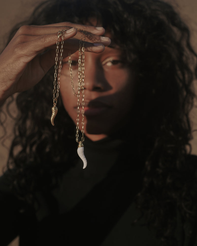 Horn Pendant by Pamela Love – Necklaces in #product_material# (#product_color#).