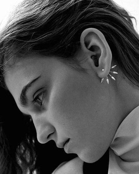 Five Spike Earrings by Pamela Love – Earrings in #product_material# (#product_color#).