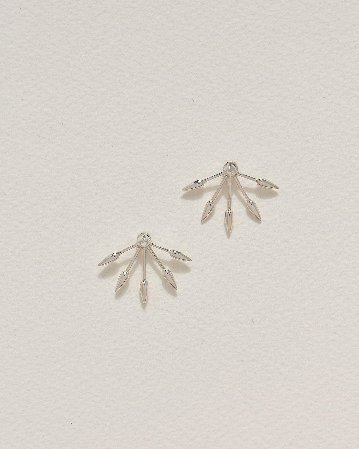 Five Spike Earrings - Silver Earrings - Pamela Love