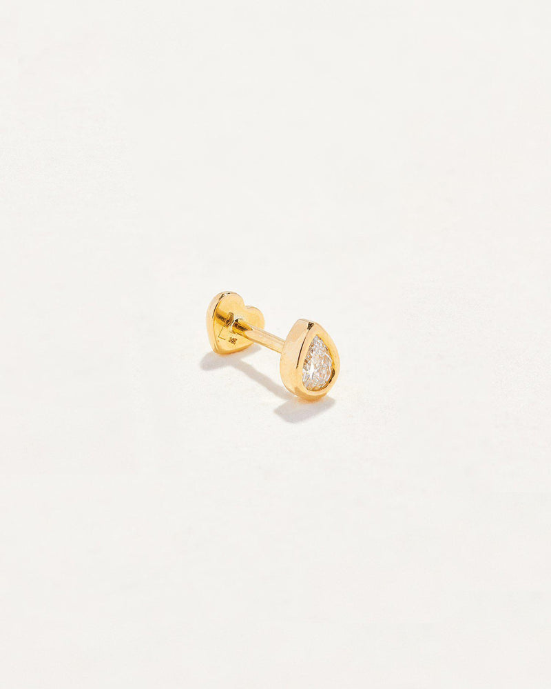 Raindrop Stud by Pamela Love – Piercing in #product_material# (#product_color#).