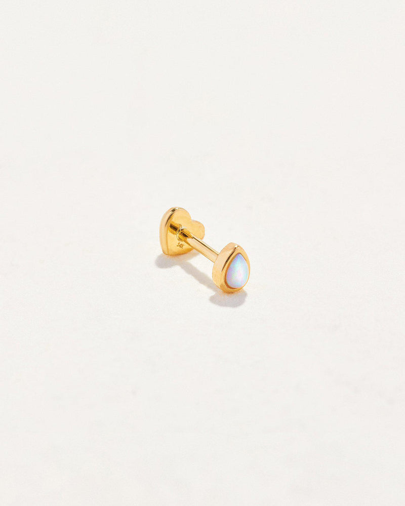 Raindrop Stud by Pamela Love – Piercing in #product_material# (#product_color#).