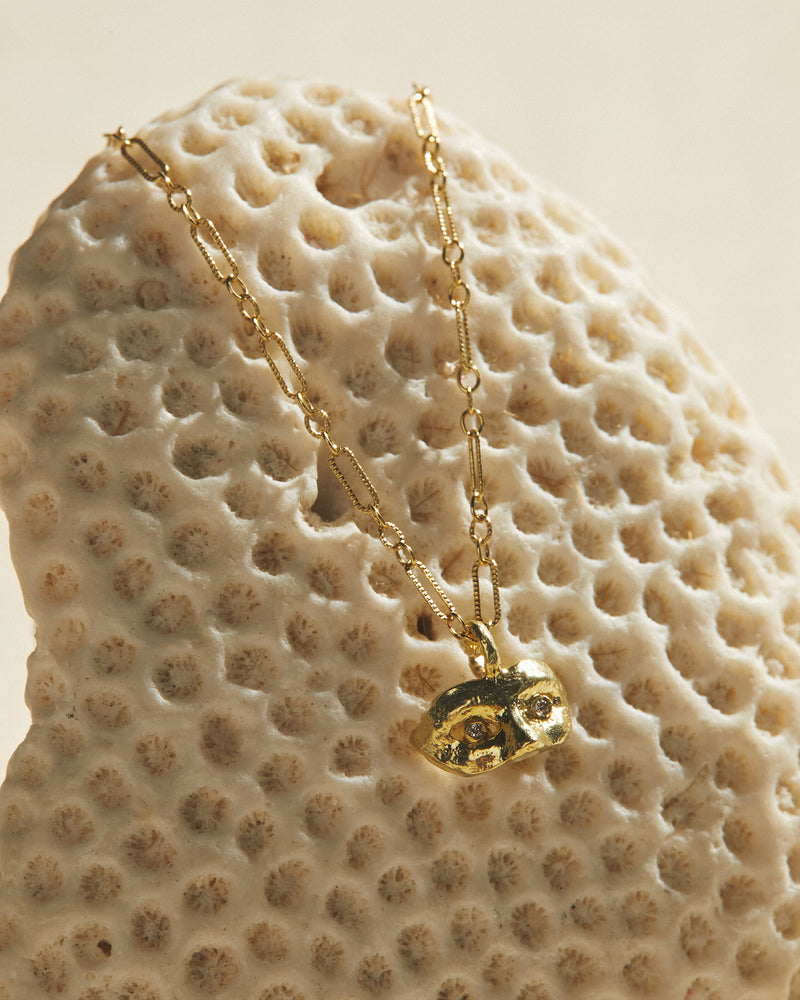 Masque Pendant by Pamela Love – Necklaces in #product_material# (#product_color#).