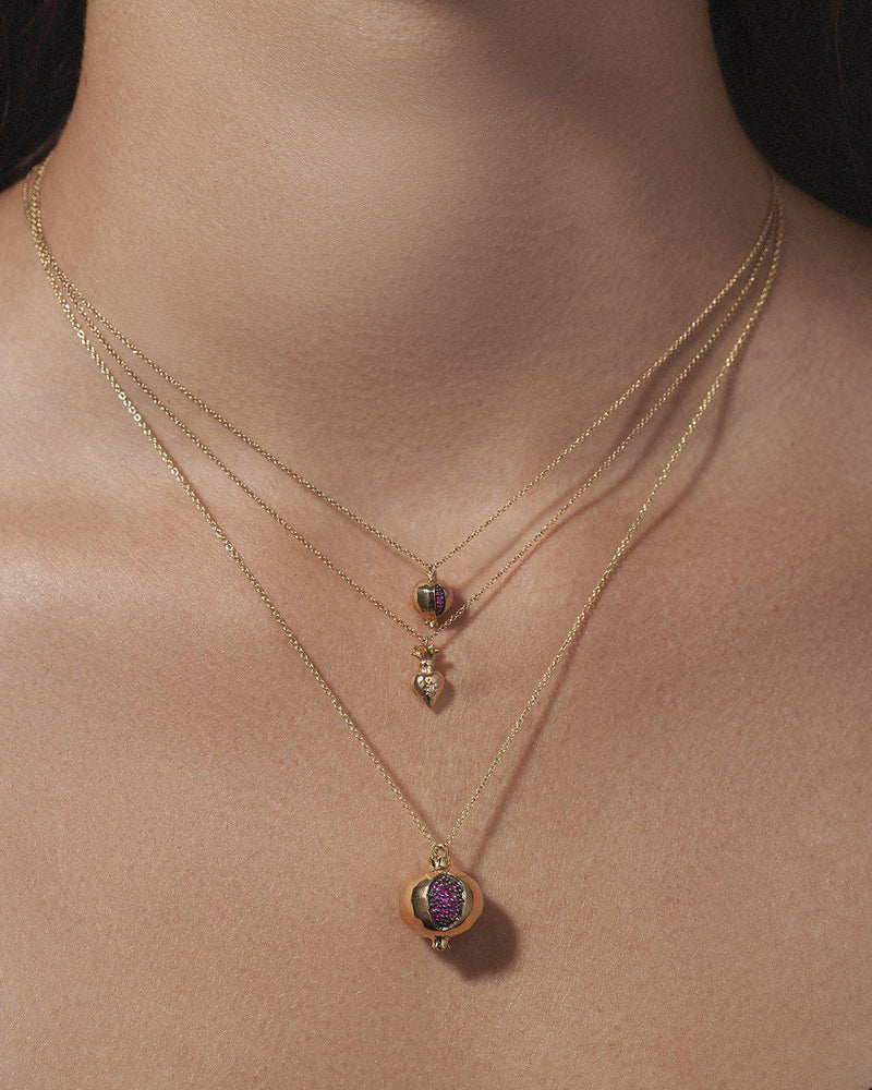 Mini Ruby Hera Pendant by Pamela Love – Necklaces in #product_material# (#product_color#).
