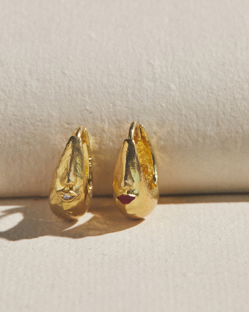 Mirror Hoops by Pamela Love – Earrings in #product_material# (#product_color#).