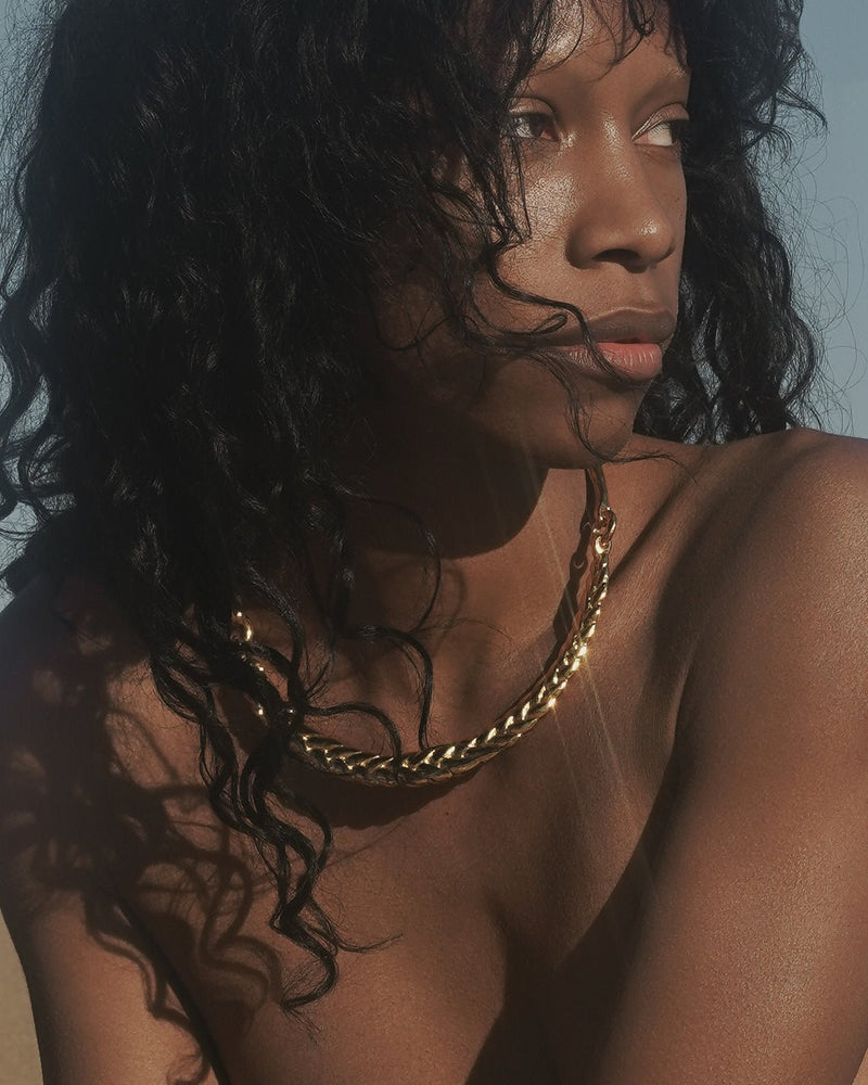 Helia Collar by Pamela Love – Necklaces in #product_material# (#product_color#).