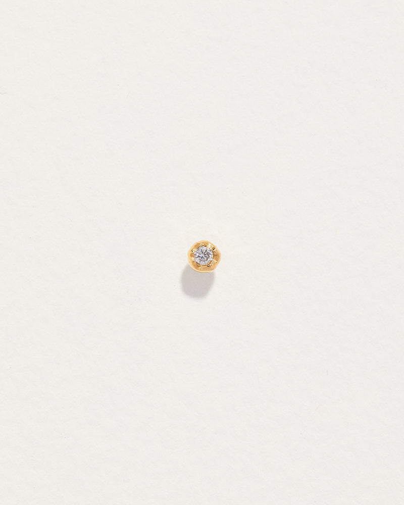 Petite Nugget Stud by Pamela Love – Piercing in #product_material# (#product_color#).