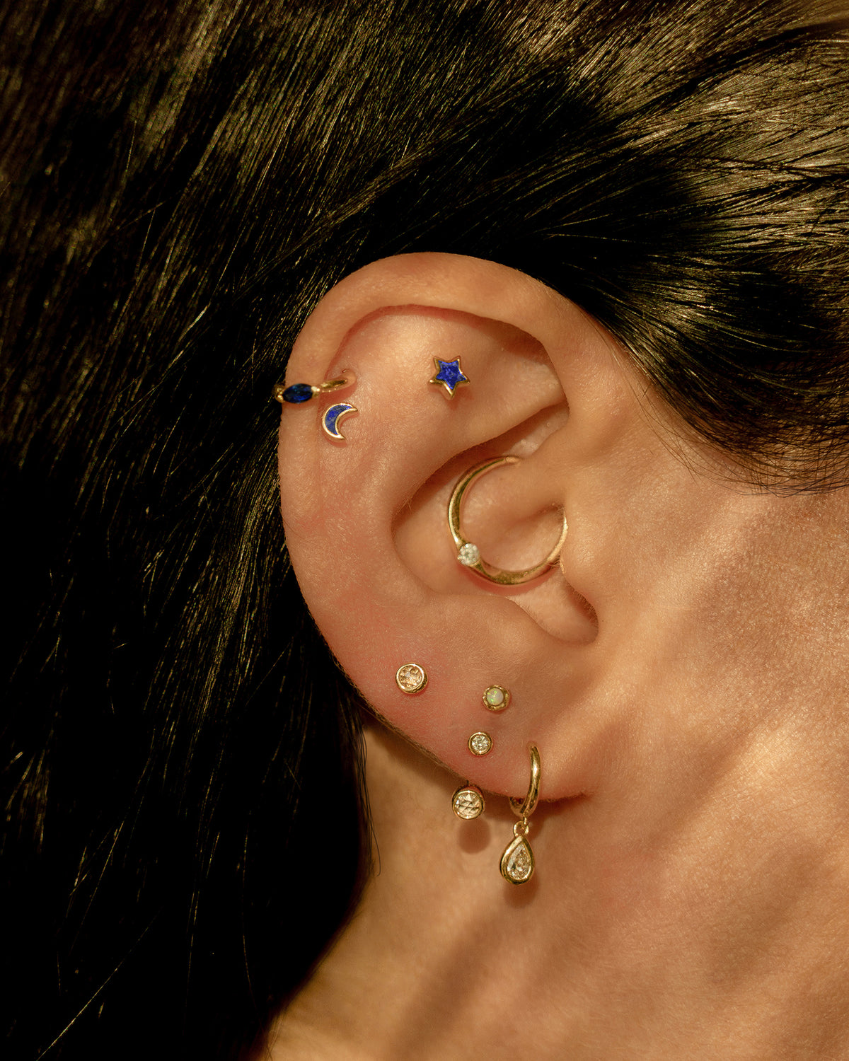 Petite Opal Nugget - Opal Stud - Pamela Love