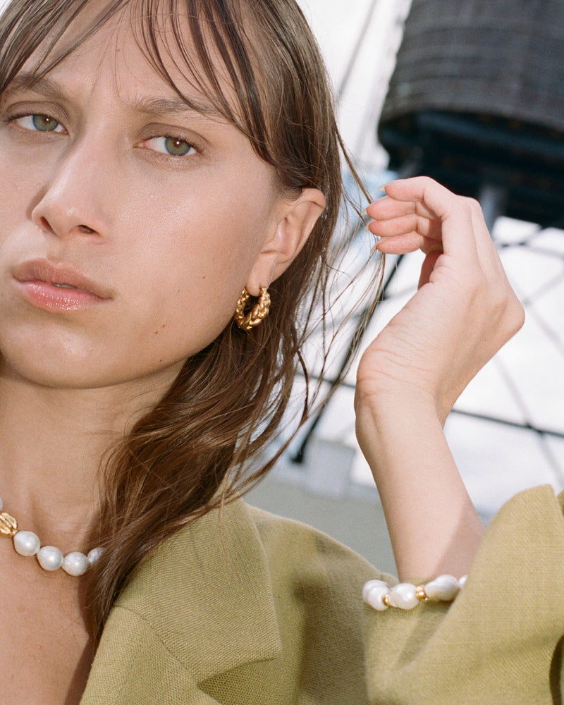 Pythia Hoops by Pamela Love – Earrings in #product_material# (#product_color#).