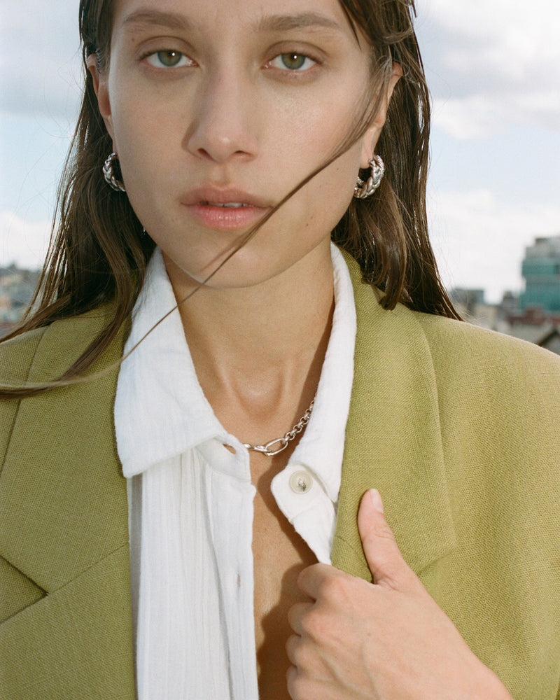 Pythia Hoops by Pamela Love – Earrings in #product_material# (#product_color#).