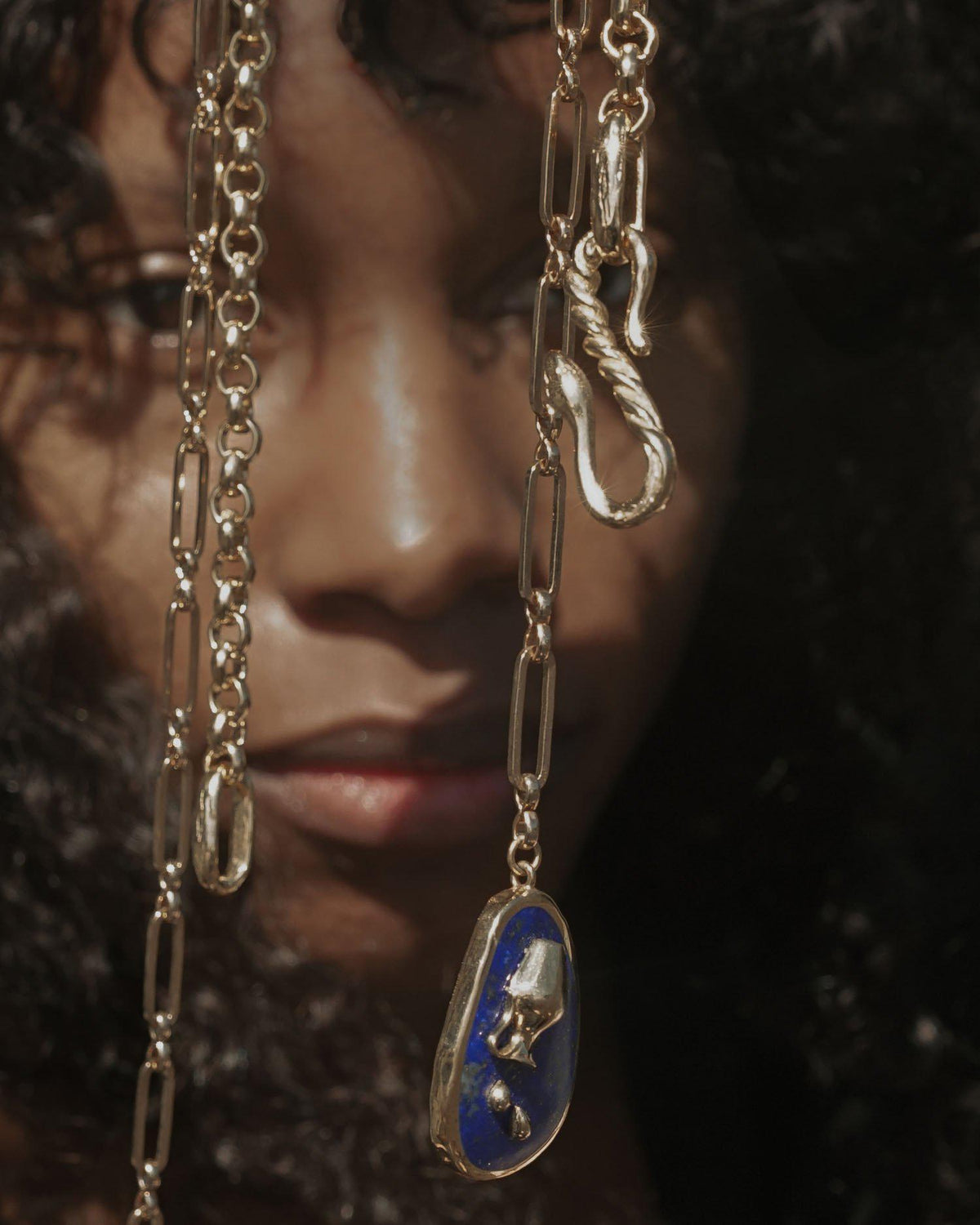 Serpent Chain, Gold Snake Chain Necklace - Pamela Love