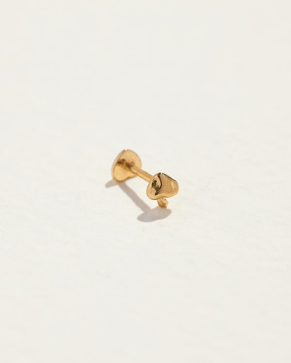 Tiny Mushroom Stud by Pamela Love – Piercing in #product_material# (#product_color#).