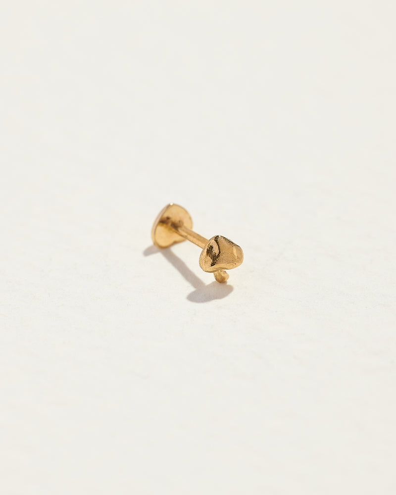 Tiny Mushroom Stud by Pamela Love – Piercing in #product_material# (#product_color#).