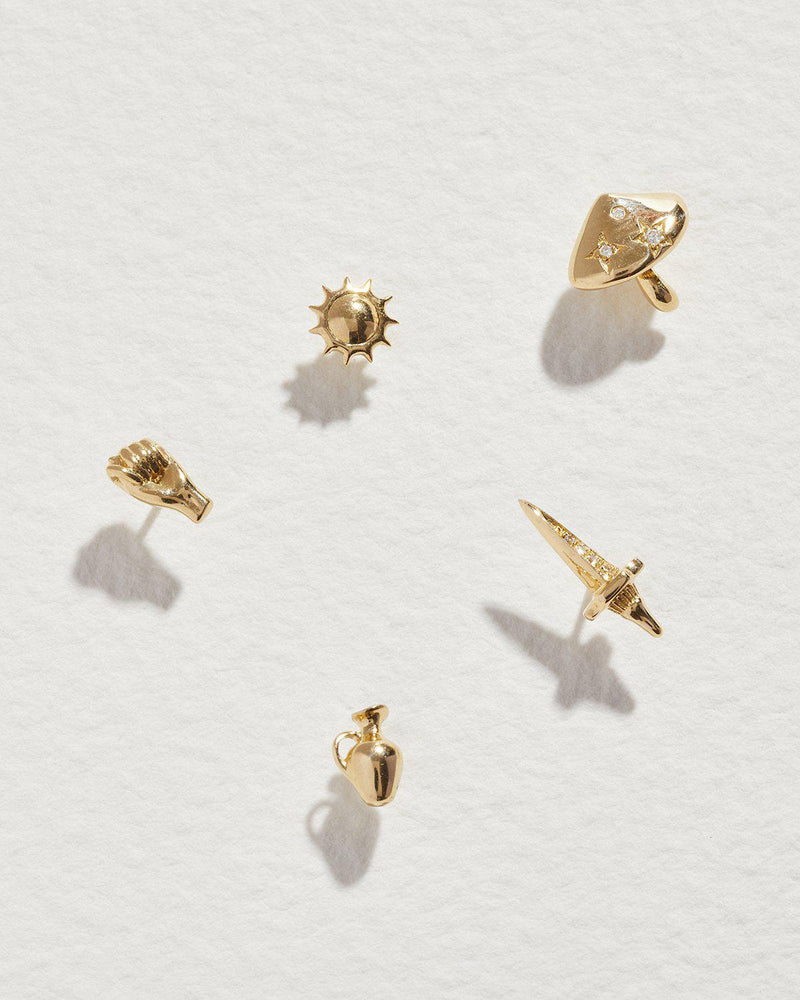Vessel Stud by Pamela Love – Piercing in #product_material# (#product_color#).