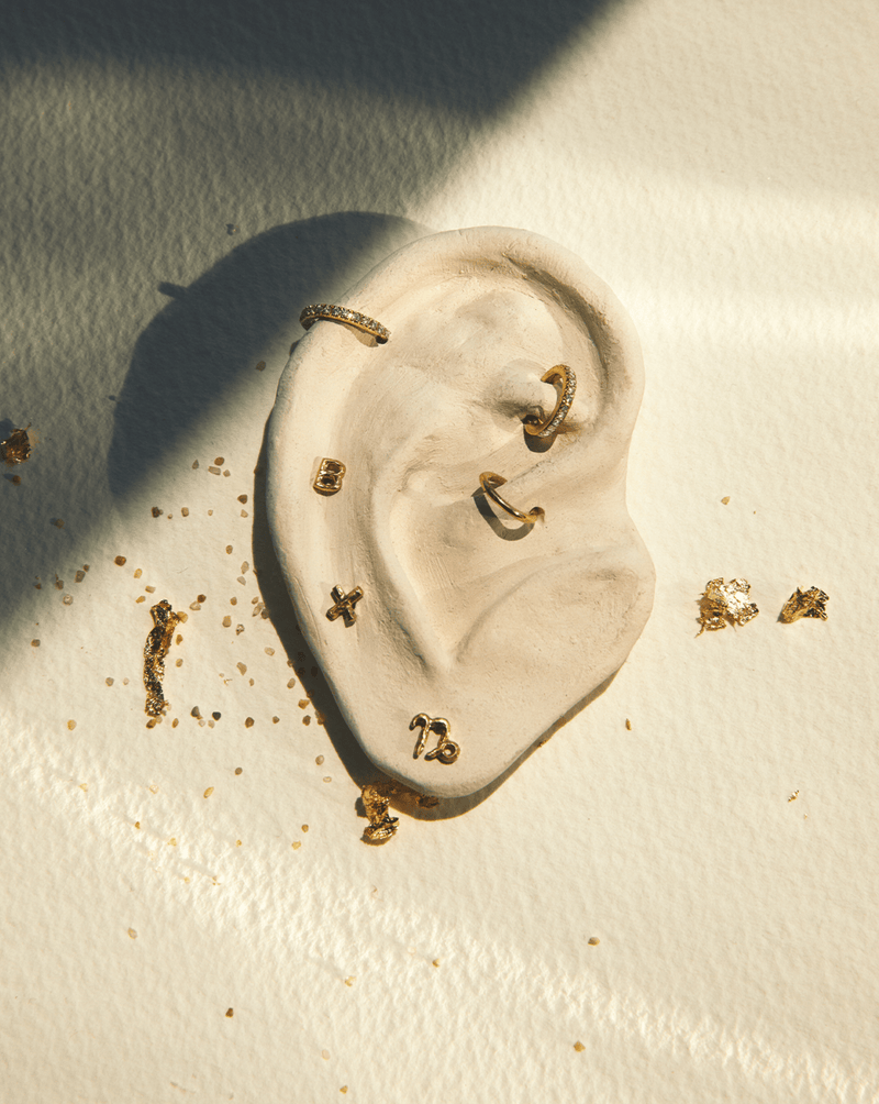 Capricorn Stud by Pamela Love – Piercing in #product_material# (#product_color#).